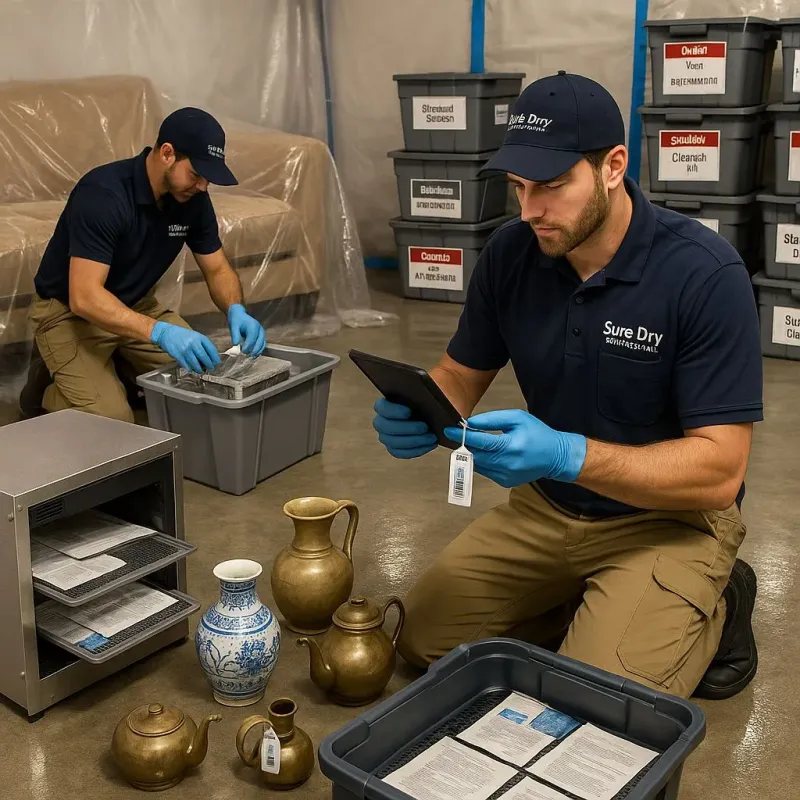 Content Protection and Restoration process in Wedgefield, FL