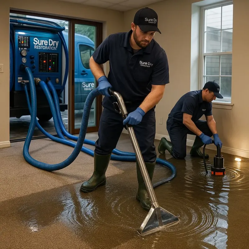 Water Extraction and Removal process in Wedgefield, FL
